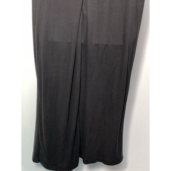 Zara Trafaluc Collection Women's Rayon Blend Sleeveless Midi Dress Black Medium - Picture 7 of 8